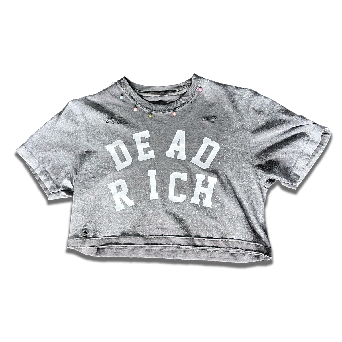 Cropped Pearl Tee