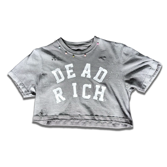 Cropped Pearl Tee