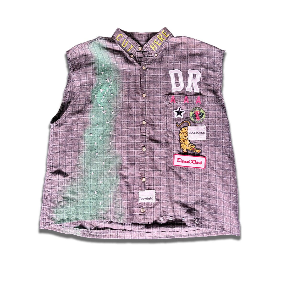 Cut Here Flannel