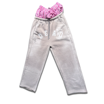 Double Wasted Baggy Sweatpants